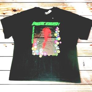 RARE Billie Eillish Limited Edition Black Graphic Print T-Shirt M NWT
